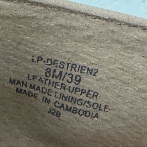 Lucky Brand Destrien 2 Leather Square Toe Ballet Flats Size 8 - Picture 8 of 9